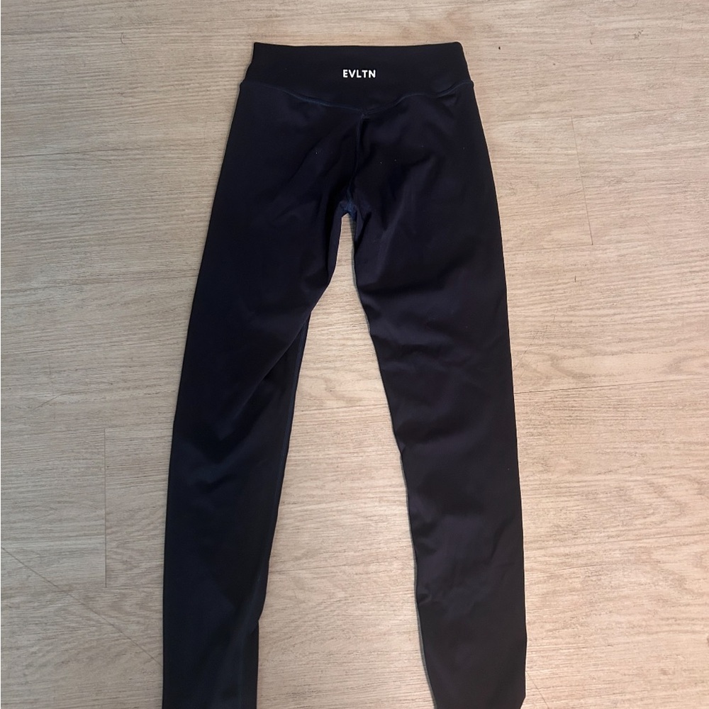 Evolution leggings Woman Black Leggings Sz M Black